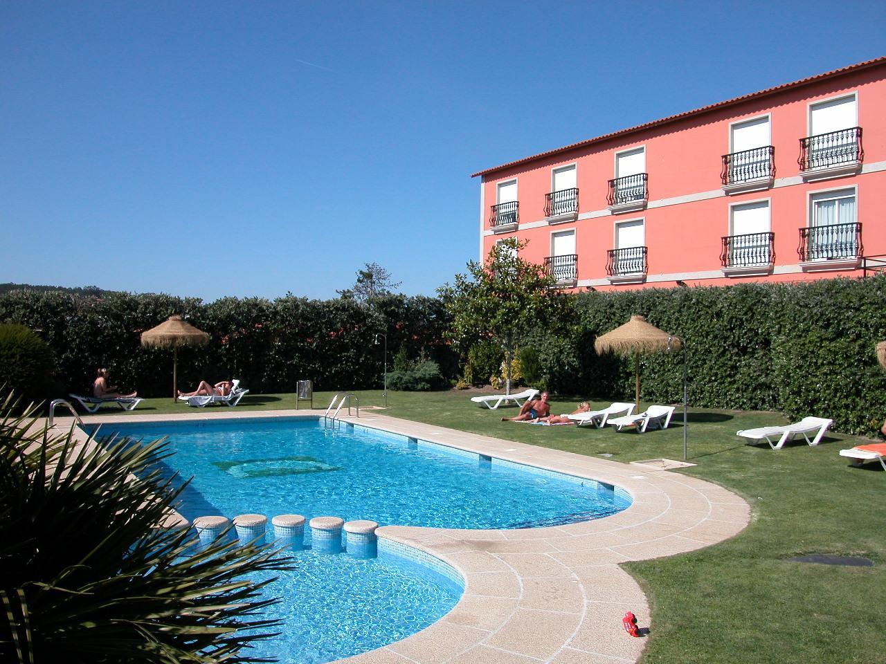 Hotel Vida Playa Paxarinas Portonovo Buitenkant foto